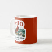  Ohio Buckeye State Mug コーヒーマグカップ (正面左)