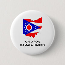 OHIO for Kamala Harris 2024ボタン