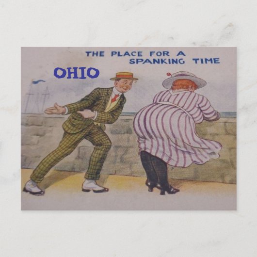 OHIO FUNNY POSTCARD ポストカード (正面)