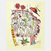  Ohio Greetings Fleece Blanket フリースブランケット (正面)