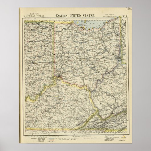 Ohio, Indiana, Kentucky, West Virginia ポスター (正面)