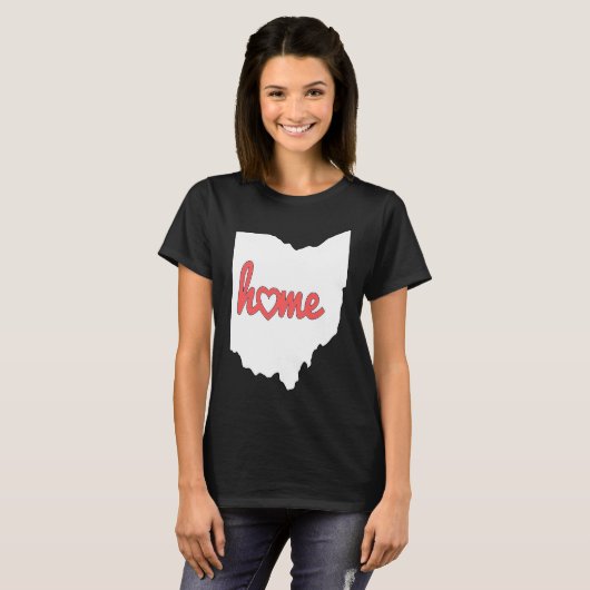Ohio Is My Home USA State Pride Tシャツ (正面フル)