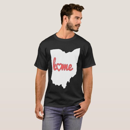 Ohio Is My Home USA State Pride Tシャツ (正面フル)
