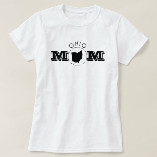 Ohio Mom  Tシャツ (デザイン正面)