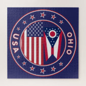 Ohio, Ohio t-shirt, Ohio sticker, phone case ジグソーパズル (横)