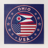 Ohio, Ohio t-shirt, Ohio sticker, phone case ジグソーパズル (縦)