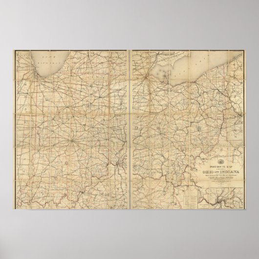 Ohio Postal Route ポスター (正面)