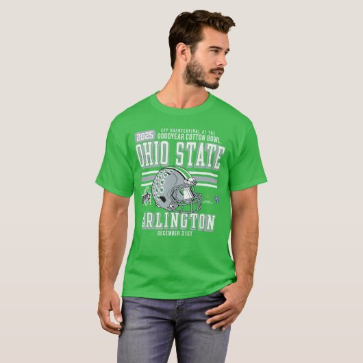 Ohio State Buckeyes Cotton Bowl CFP Quarterfinal 2 Tシャツ (正面フル)