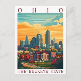 Ohio the Buckeye State USA Travel Place ポストカード
