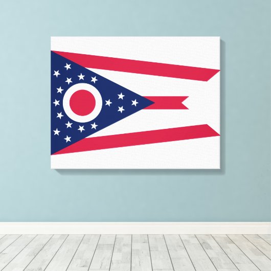 Ohio (US State) Canvas Print キャンバスプリント (インサイチュ (ウッドフロア))