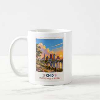 Ohio USA – Vintage Travel Mug コーヒーマグカップ