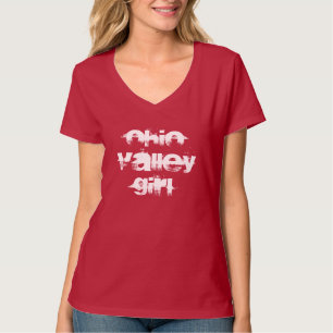 Ohio Valleyの女の子のよくはしゃぐなギフトの記念品の暗闇のワイシャツ Tシャツ