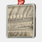 Ohio Valley陶器、Laughlinの兄弟 メタルオーナメント (左)