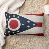 Ohioanの旗 ランバークッション (ブランケット)
