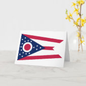 Ohioan Flag, Flag of Ohio カード (黄色い花)