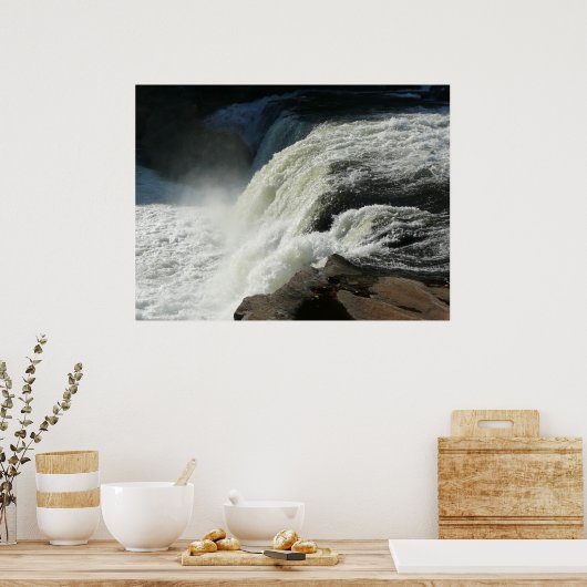 Ohiopyle Falls in Pennsylvania ポスター (キッチン)