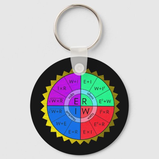 OHMの法則 – キーチェーン (正面)