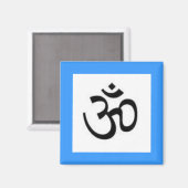 OHMブルーマグネット マグネット (正面/裏面)