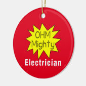 Ohm Mighty電気技師 セラミックオーナメント (左)