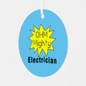 Ohm Mighty電気技師 メタルオーナメント (正面左)