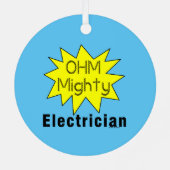 Ohm Mighty電気技師 メタルオーナメント (裏面)