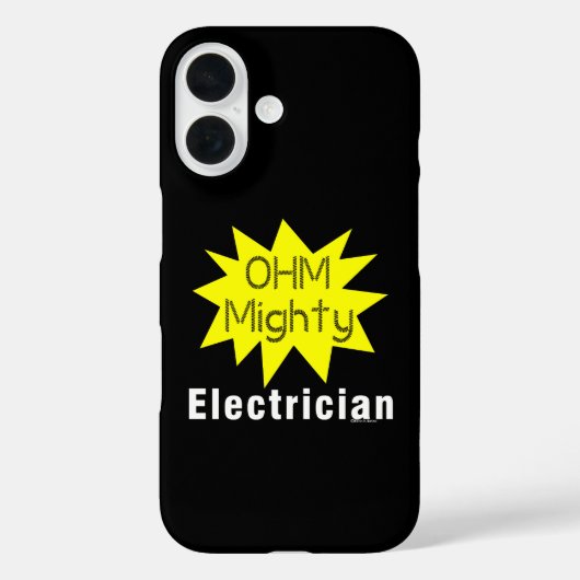 Ohm Mighty電気技師 Case-Mate iPhoneケース (裏面)