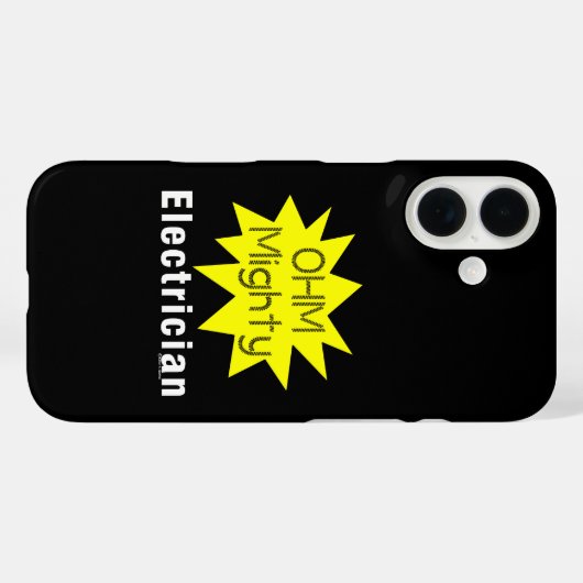 Ohm Mighty電気技師 Case-Mate iPhoneケース (裏面 (横))