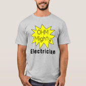 Ohm Mighty電気技師 Tシャツ (正面)