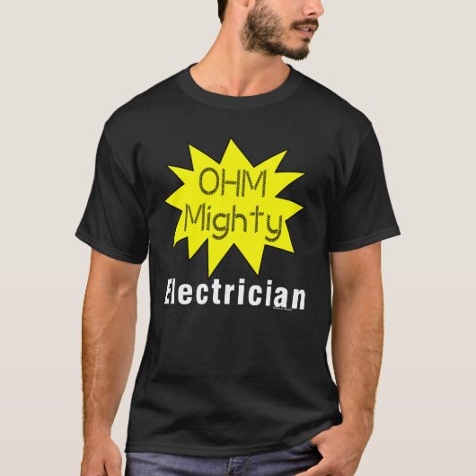 Ohm Mighty電気技師 Tシャツ (正面)