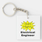 Ohm Mighty Electrical Engineer キーホルダー (正面)