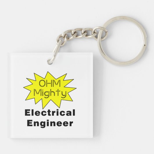 Ohm Mighty Electrical Engineer キーホルダー (裏面)