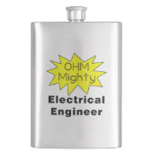 Ohm Mighty Electrical Engineer フラスク (正面)