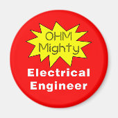 Ohm Mighty Electrical Engineer マグネット (正面)