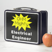 Ohm Mighty Electrical Engineer メタルランチボックス (インサイチュ)