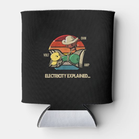 Ohm Volt Amp Electrician説明 缶クーラー (正面)