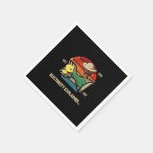 Ohm Volt Amp Electricityが説明した電気技師 スタンダードカクテルナプキン (角)