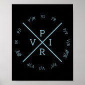 Ohms Law Power Wheel - Electrical Electronics Engi ポスター (正面)