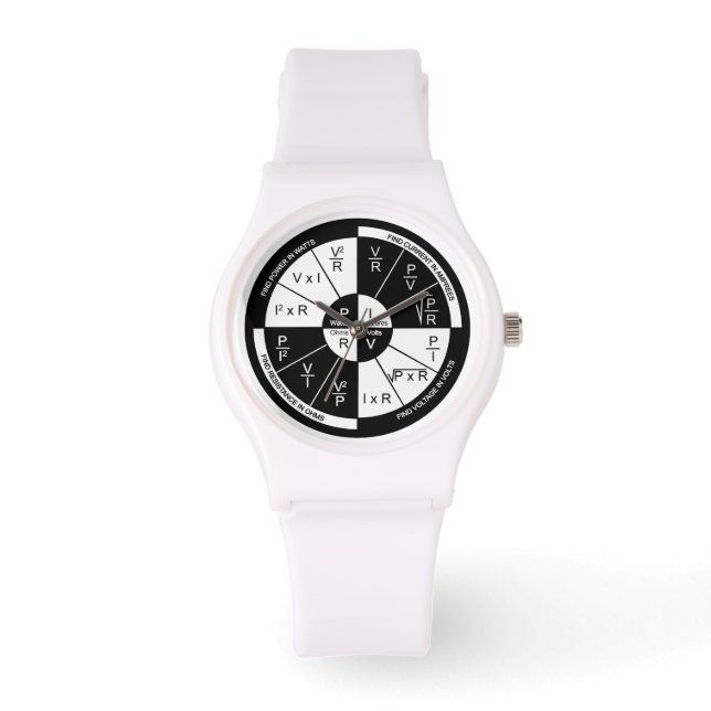 Ohm's Law Wristwatch 腕時計 (正面)