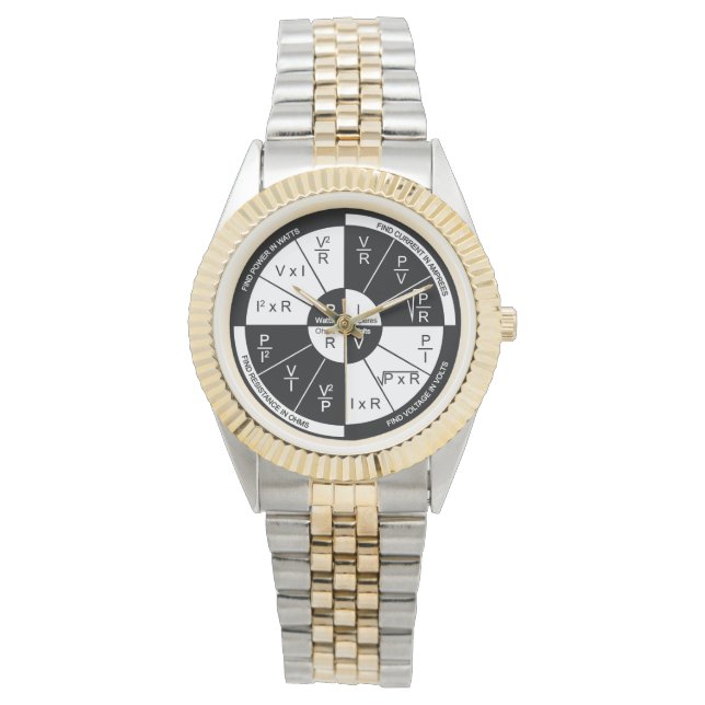 Ohm's Law Wristwatch 腕時計 (正面)