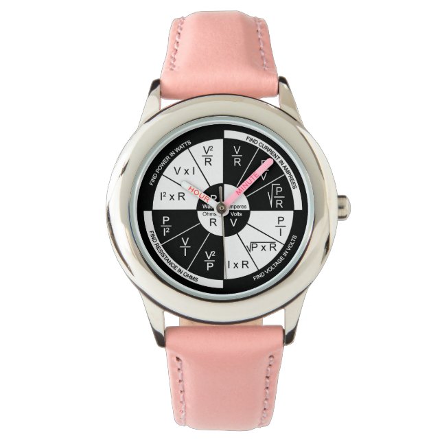 Ohm's Law Wristwatch 腕時計 (正面)