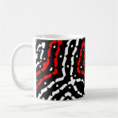 Ohne Titel コーヒーマグカップ (左)