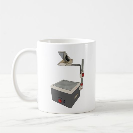 OHP 80年代90年代オーバーヘッドプロジェクター コーヒーマグカップ (左)
