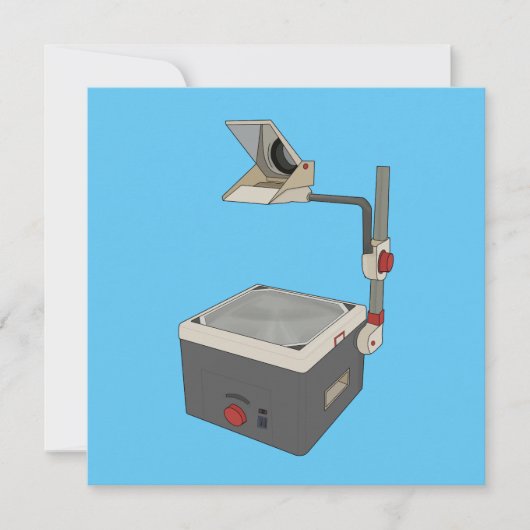 OHP 80s 90sオーバーヘッドプロジェクタ サンキューカード (正面)