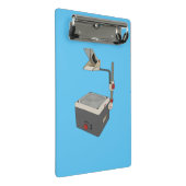 OHP 80s 90sオーバーヘッドプロジェクタ ミニクリップボード (アングル)