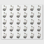 OHP 80s 90sオーバーヘッドプロジェクタ ラッピングペーパー (フラット)