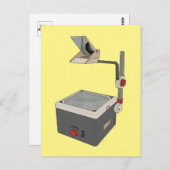 OHP 80s 90s Overhead Projector ポストカード (正面/裏面)