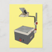 OHP 80s 90s Overhead Projector ポストカード (正面)