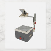 OHP 80s 90s Overhead Projector ワインラベル (シングルラベル)