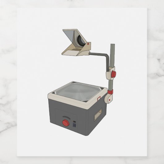 OHP 80s 90s Overhead Projector ワインラベル (シングルラベル)