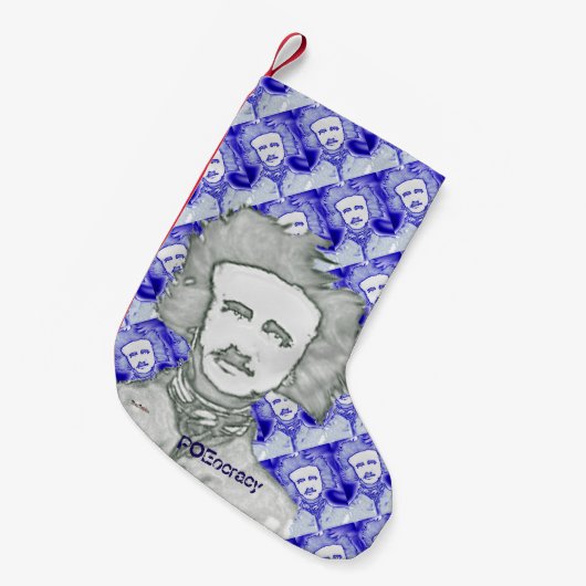 OhPoe (BlueMix) スモールクリスマスストッキング (正面 (吊り時))